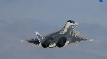 Названо неожиданное преимущество Су-57 над американскими F-22 и F-35