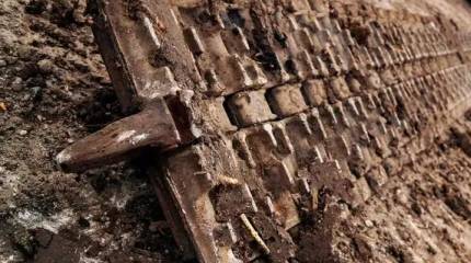 Ukrainischer T-55 in der Region Dnepropetrowsk zerstört