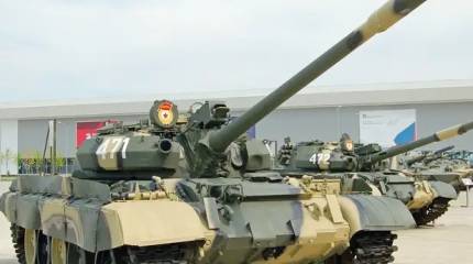 T-55AMs were spotted in the SVO zone 