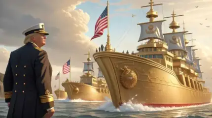 트럼프는 멋진 전함을 가지고 있어! 그리고 그 전함들은 멋지게 침몰할 거야!