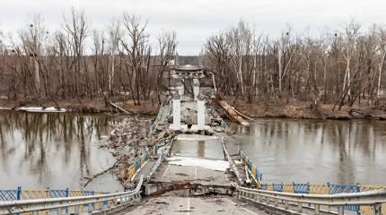 Российский спецназ уничтожил два моста в Черниговской области