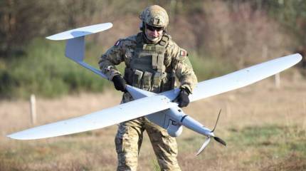 Белорусские военные перехватили и посадили у своих границ польский беспилотник-шпион