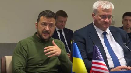 «Мы ближе к миру, чем думаем»: Зеленский в США снова просит увеличить поставки оружия