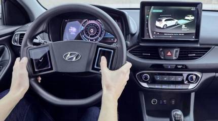 В автомобилях Hyundai появится мультируль с сенсорными панелями