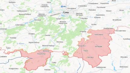 «Север» давит по фронту: Россия выходит к Сумам