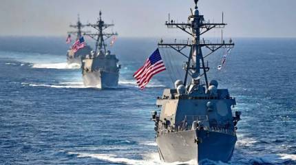 «Они были наркотеррористами»: США показали летальный удар по лодке в море