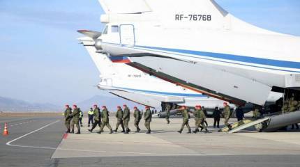 Переброска военных полицейских из Чечни в Сирию попала на видео