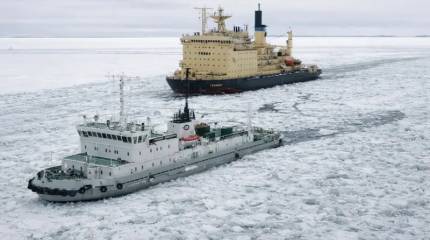 Жест доброй воли: ледоколы РФ все же спасли конкурентов Москвы в Финском заливе