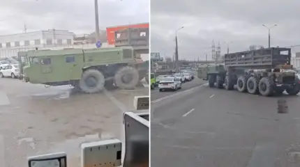 В Минске засветилось предполагаемое шасси для БРСД «Орешник»