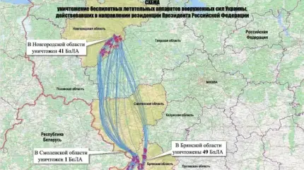 В Минобороны РФ привели подробности атаки ВСУ на резиденцию Путина