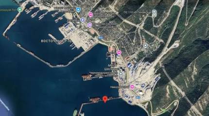 Reuters показало последствия удара ВСУ по нефтяному терминалу «Шесхарис» в Новороссийске