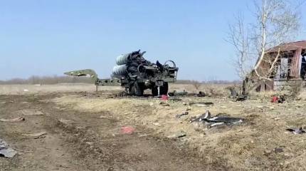 Борьба с ПВО ВСУ: уничтожена ЗРК С-300 под Днепропетровском