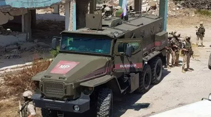 Десятки единиц российской военной техники прибывают в Сирию