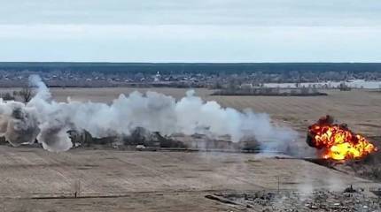 Уничтоженный зенитной ракетой под Киевом Ми-24 оказался украинским вертолетом