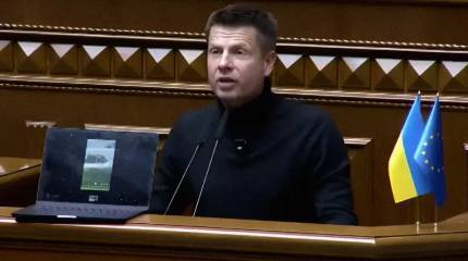 «Вся Украина видит, президент не видит»: в Верховной раде показали видео принудительной мобилизации