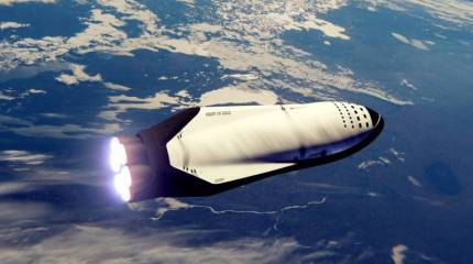 SpaceX собирается доставлять грузы через космос