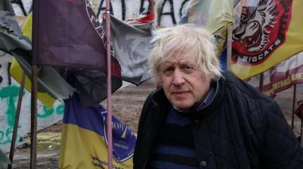 Джонсон побывал в Запорожской области, в 2022 году ставшей территорией России