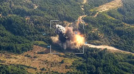 Bomba FAB-3000 zniszczyła ostatnie przejście graniczne Sił Zbrojnych Ukrainy w Krasnym Limaniu.