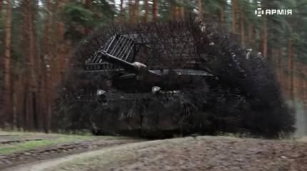 «Танк-ёж» по-украински: Abrams ВСУ получил защиту как в РФ, которую ранее высмеивали