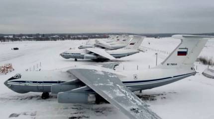 Переброску войск ОДКБ осуществляют 75 транспортных самолетов ВТА России