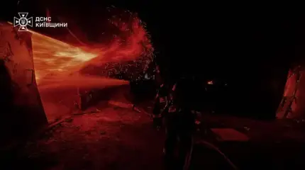 Половина Киева осталась без электричества и воды после атаки ВС РФ