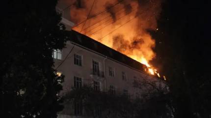 ВС России сожгли иностранных наемников в гостинице в Сумах