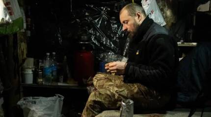 Дом с боевиками ВСУ в Мирнограде сложился после мощнейшего прилета