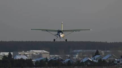 Легкомоторный самолет «Байкал» совершил первый полет с российской силовой установкой