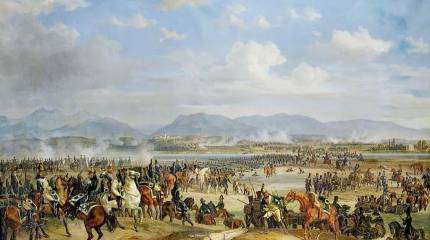 Wie russische Truppen in Ostrowno und Witebsk Napoleon gefangen nahmen