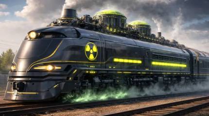 В РФ начали работать над проектом атомного локомотива