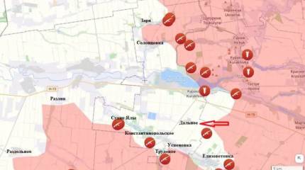 Российские войска освободили от ВСУ село Заря в ДНР