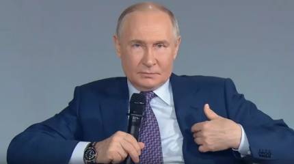 «Сидят по подвалам, просят эвакуации»: Путин рассказал о положении оставшихся в Курской области боевиков ВСУ