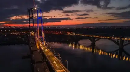 По стратегическому мосту в районе Запорожья отработали 