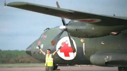 Санитарная авиация НАТО снова замечена в польском Жешуве