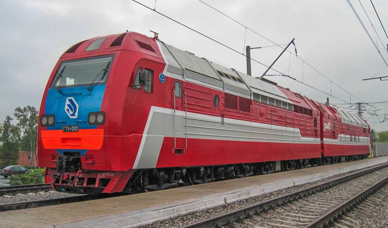 Российский газотурбовоз потянет 20 тысяч тонн со скоростью 100 км/ч