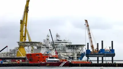 «Газпром» сможет проложить лишь 2,5 километра «Северного потока-2»