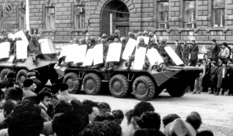 «Черный январь» Баку. О том, как не надо было спасать СССР
