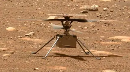 «Марсианский» вертолет Ingenuity успешно совершил свой первый полет на Красной планете