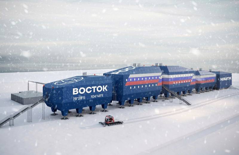 Новейший жилой комплекс для станции «Восток» прибыл в Антарктиду