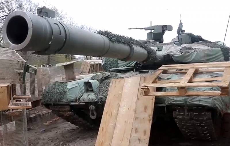 Россия впервые задействовала новейшие Т-90М в операции на Украине