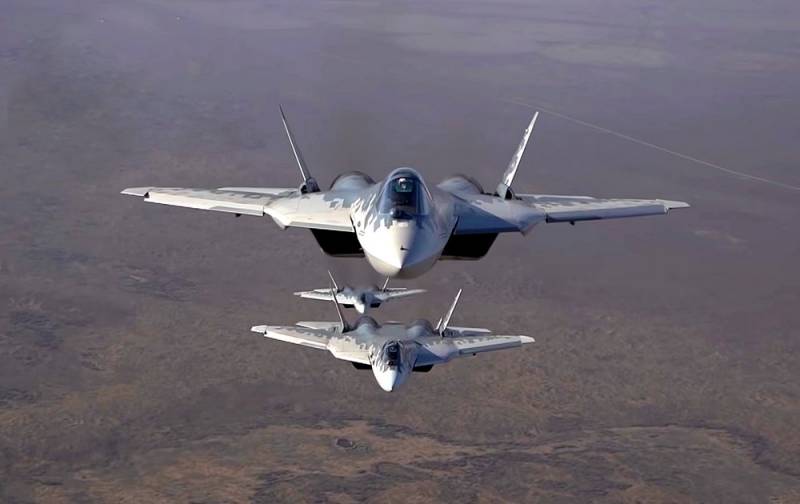 Су-57 начали действовать на Украине группами