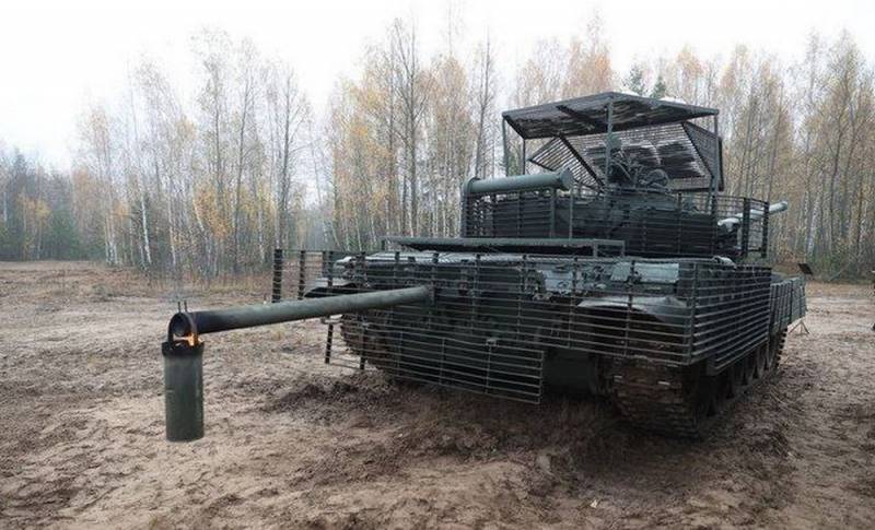 Белорусы показали танк с новой защитой от «Джавелина»