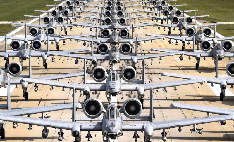 США побоялись поставить Украине штурмовики А-10