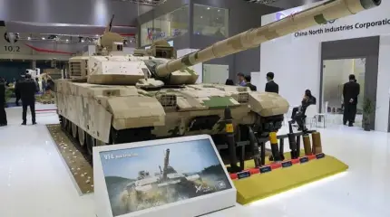 Китайское телевидение показало кадры испытаний комплекса активной защиты бронетехники