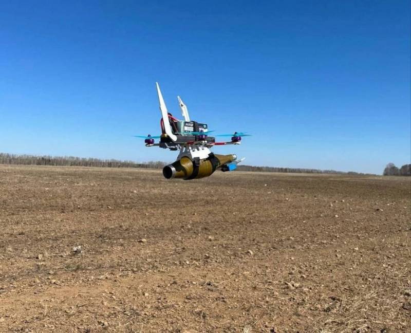 Российский FPV-дрон «Упырь» завершил испытания в зоне СВО