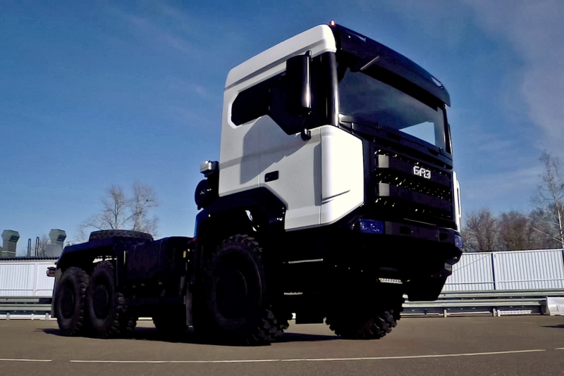 Новый отечественный грузовик БАЗ-S36A11 начнут серийно собирать на бывшем заводе Toyota в Питере