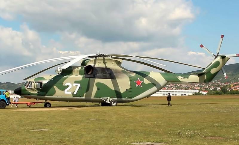 Тяжелый вертолет Ми-26 оснастят мощным двигателем ПД-8В