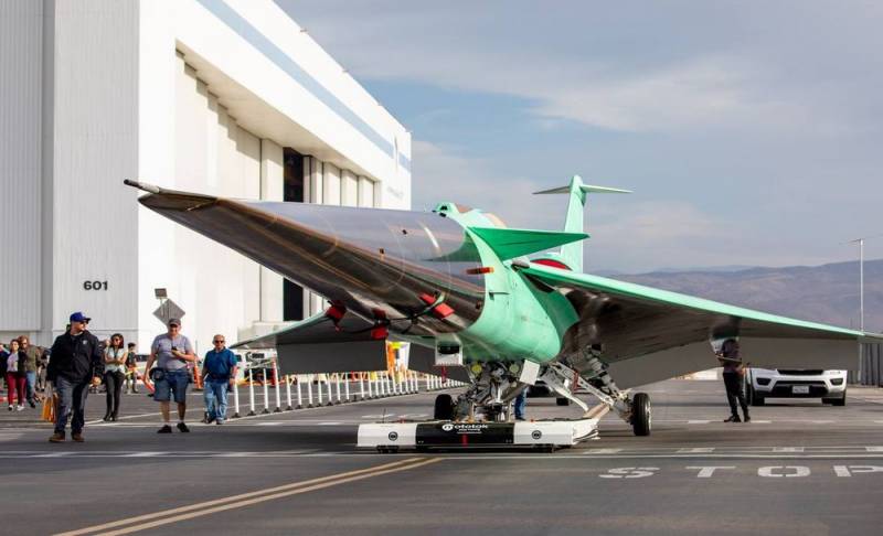 В США показали экспериментальный сверхзвуковой самолет X-59 QueSST