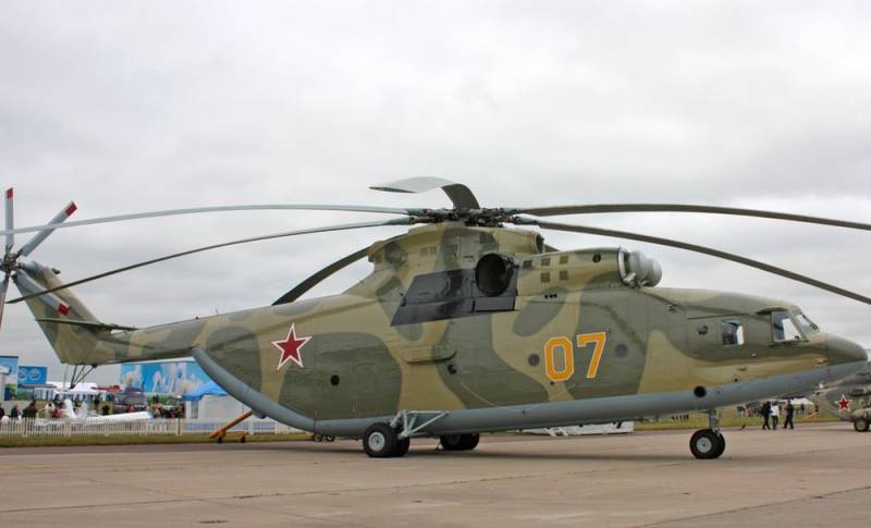 В Ростехе хотят за несколько лет начать устанавливать на вертолеты Ми-26 модифицированные двигатели ПД-8