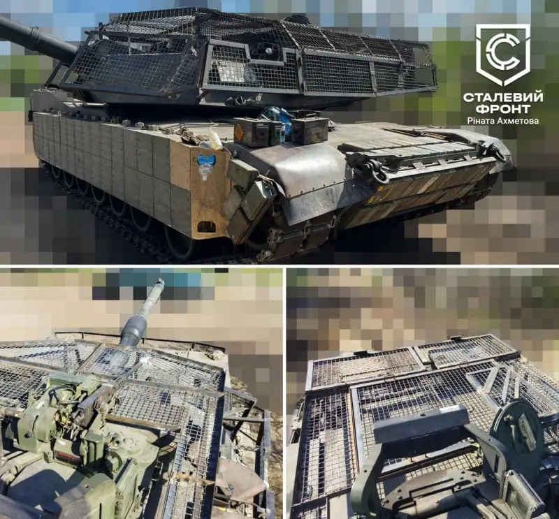 Как украинцы защищают лишенные урановой брони американские танки Abrams